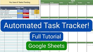 Build Your Own Upgraded Rolling Automated Task Tracker in Google Sheets! (Full Tutorial)