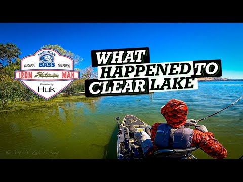 Clear Lake Bass Tournament | ABA Iron Man (Day 1and2) | Kayak Bass Fishing