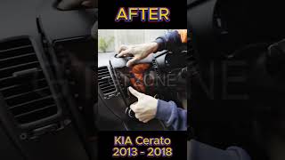 Kia Cerato 2013-2018 Before &amp; After Car Stereo Upgrade 🚘 Wireless Apple Carplay &amp; Android Auto