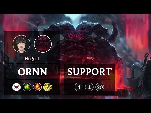 Ornn Support vs Thresh - KR Grandmaster Patch 9.3