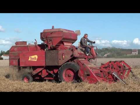 Landb. Langbeen - Nieuwenrode - maaidorsen - Bautz T 604 S