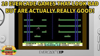 10 Evercade Games That Look BAD But Are Actually Really GOOD!