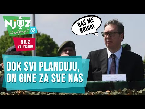NJUZ PODKAST 52: Uništen spomenik na Fruškoj gori, Darko Lazić uhapšen, Dijana Hrkalović u trouglu