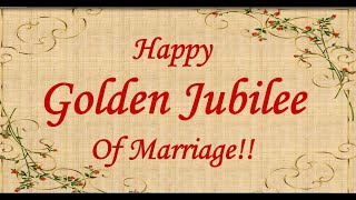 Lockdown 50th Anniversary Celebration|Golden Jubilee Celebration|Virtual Golden Jubilee Celebration