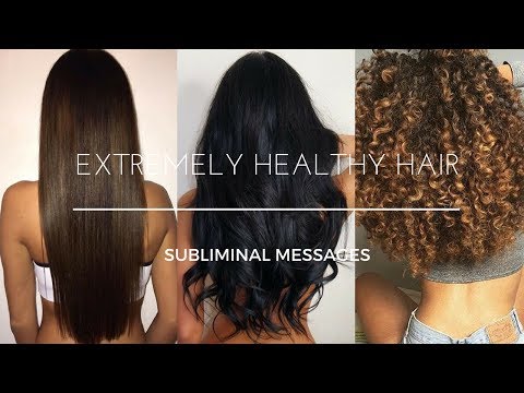 Get Extremely Healthy Hair - Subliminal - YouTube