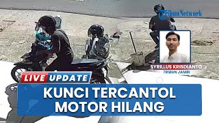 Pencurian Sepeda Motor di Mayang Jambi Terekam CCTV, Kunci Masih Tercantol di Kendaraan Korban