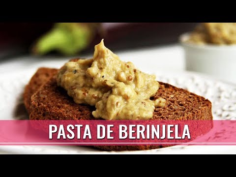 BABAGANUCHE (BABAGANOUSH) RECEITA PASTA DE BERINJELA ÁRABE