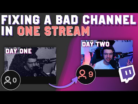 HOW I FIXED A BAD Twitch Stream and Got Viewers!