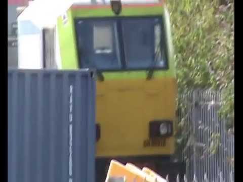MPV DR98910+DR98960 at Stowmarket D.G.L Sidings 25/07/14