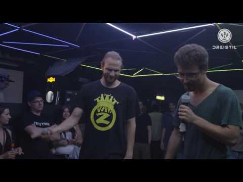 Dreistil RAP BATTLE - Freestyle HALBFINALE 14.06.17 mit EinfachSo, IGUANODON uvm...