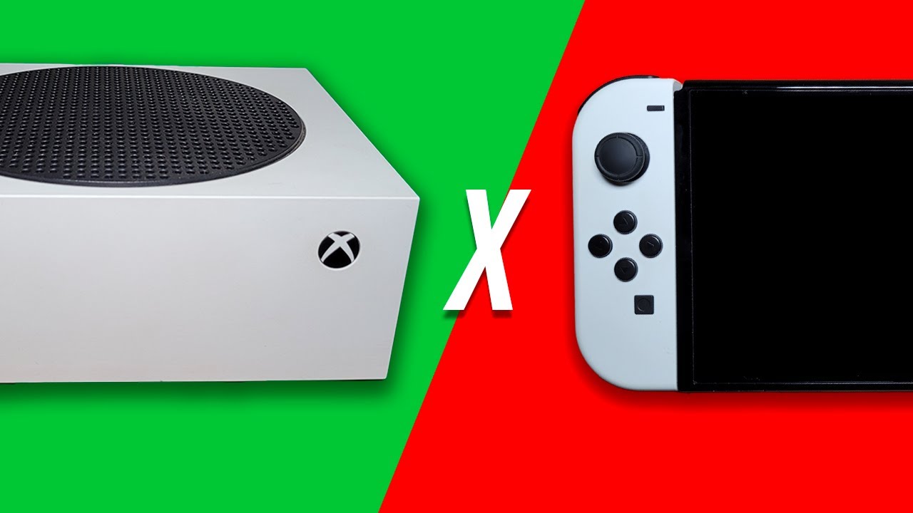 Nintendo Switch OLED vs. XBOX Series S: ⚔ A batalha dos consoles.