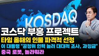 (경제한스푼) 타임 올해의 인물 파격적 선정 / 코스닥 부흥 프로젝트 / 중국 로봇, 놀라워라 #타임 #박시…