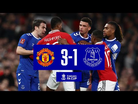 MAN UNITED 3-1 EVERTON | FA Cup highlights