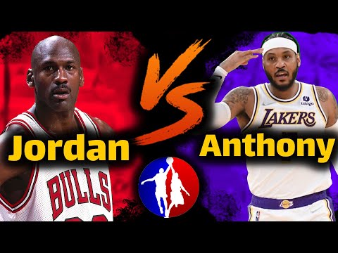 michael Jordan VS carmelo anthony