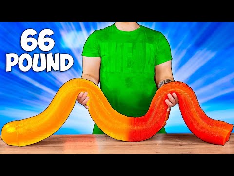 I Made A Giant 66-Pound Gummy worm