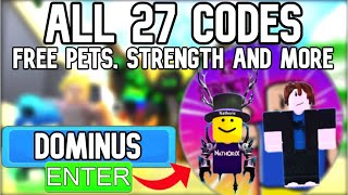 Dominus Weight Lifting Simulator Codes Wiki Free Online Videos