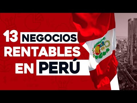 ✅ 13 Profitable Business Ideas in Peru with Little Money 🤑