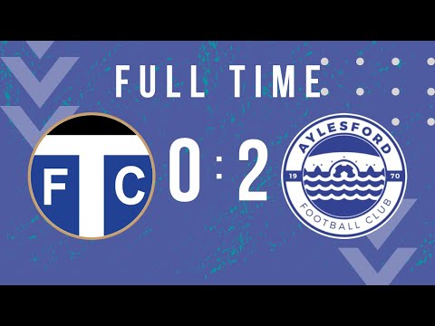 Tankerton 0-2 Aylesford | MATCH HIGHLIGHTS