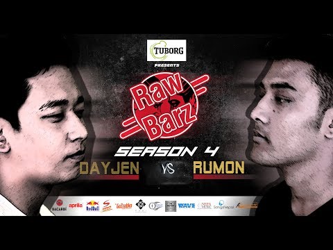 DAYJEN VS RUMON (Official Battle) | Tuborg Presents RawBarz Rap Battle S04E01