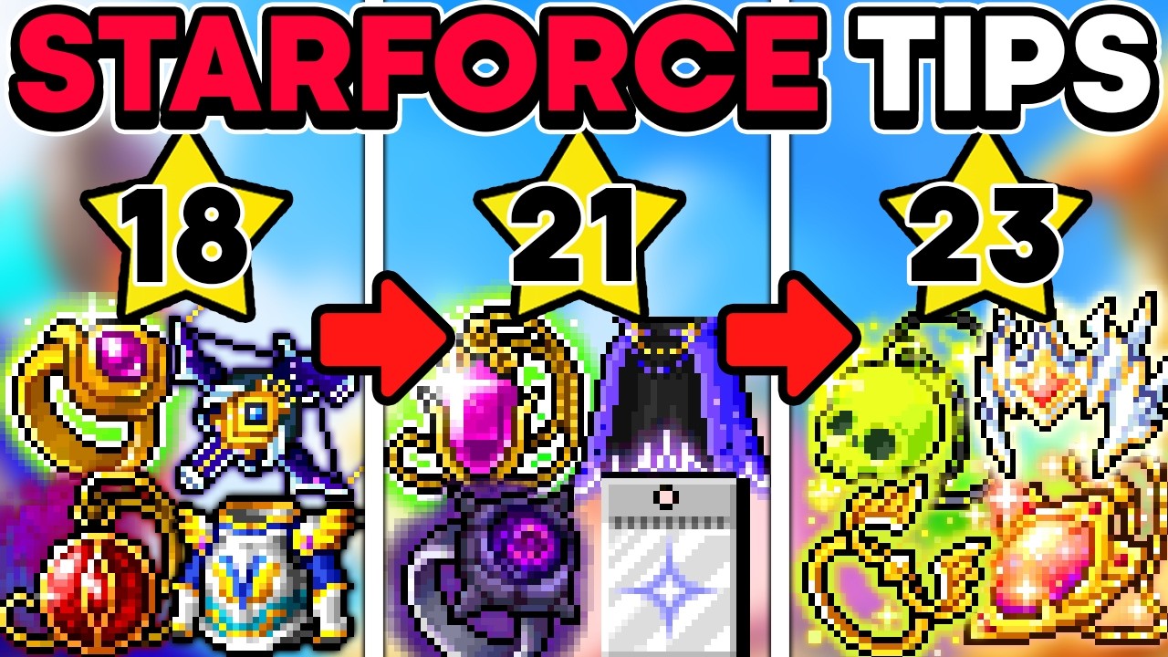 Maximize Your Shining Starforce Gains - MapleStory Starforce Guide and Tips
