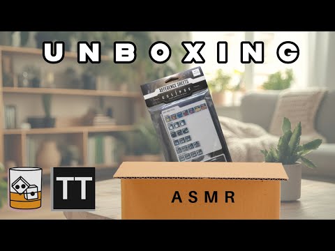 Unboxing the Reference Sheets - Mini Expansion