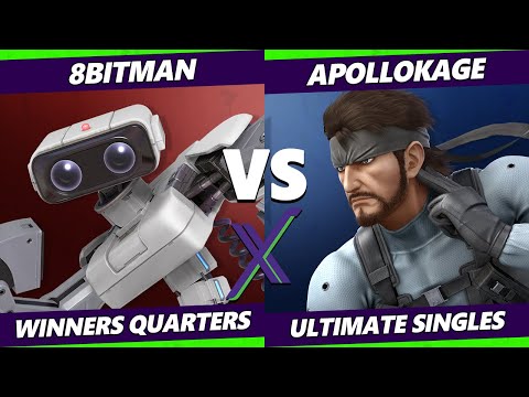 S@X 394 Online Winners Quarters - 8BitMan (ROB) Vs. ApolloKage (Snake) Smash Ultimate - SSBU