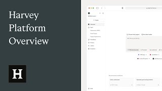 Harvey Platform Overview