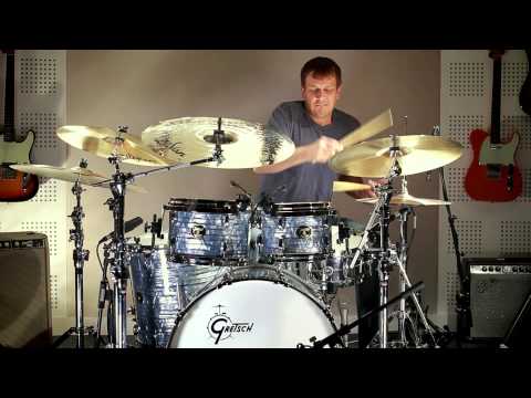 Gretsch Drums - USA Custom Sky Blue Pearl & Keith Carlock
