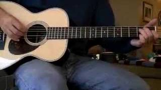 E blues, a la Mississippi John Hurt