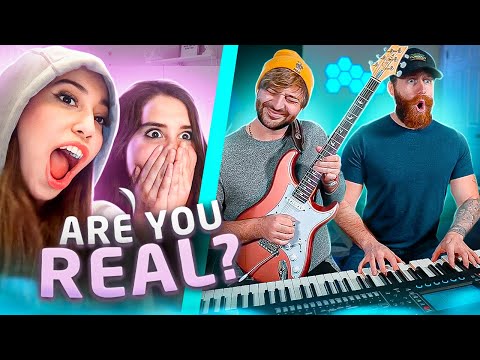 Piano and Guitar Duo VS Strangers On OMEGLE