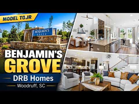New Homes in Woodruff SC | Benjamin's Grove DRB Kendrick Home Tour