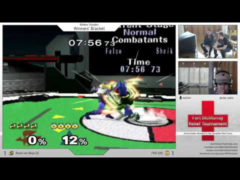 FMRT phili (Sheik) vs. Burnt out Ninja (Mario, Falco) - Melee Singles WR2