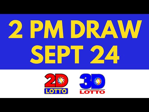 2pm Lotto Result Today September 24 2023 [Swertres Ez2]