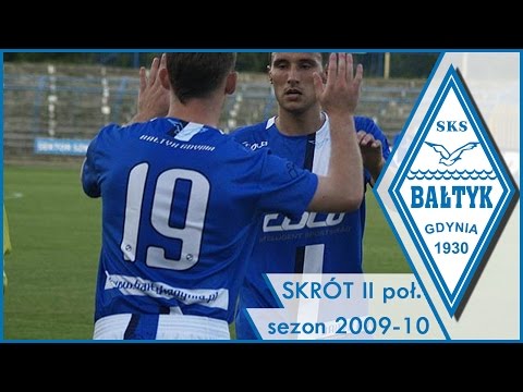 Bałtyk Gdynia - Lechia Zielona Góra 4:0 /7.08.2009/ skrót II połowy