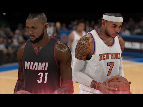 NBA 2K15 MEGA MyCAREER - Brick Wall Badge! 2 New Career Highs In MSG!! Megatron Is DEADLY In NY!