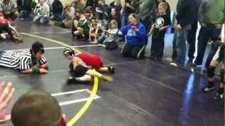 preview picture of video 'Logan Meredith 2013 Gridley Wrestling Tournament Part 3'