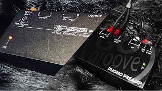 Video thumbnail for Behringer PP400 vs GOgroove Phono Preamp by Audiorpheus