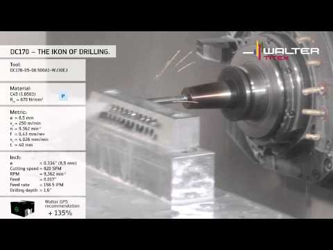 Walter Titex Bohren DC170: Bohren in einer neuen Dimension – sichtbar anders, messbar stärker.