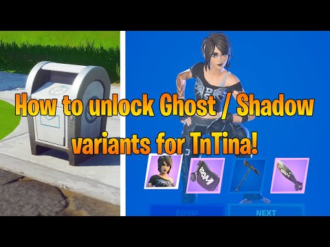 How to Unlock the Shadow / Ghost Style for TnTina in Fortnite (Dropbox Locations)
