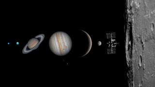 Solar System through Amateur Telescope (4K)