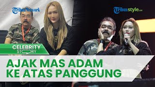 Tepati Janji, Inul Daratista Boyong 'Mas Adam' Naik ke Atas Panggung Pestapora, Bikin Netizen Iri