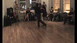 Gustavo Rosas y Gisela Natoli.Tango.Demos Clases en BS AS.