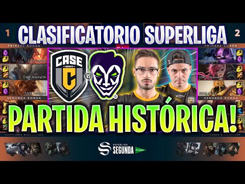 LA PARTIDA MÁS ÉPICA PARA MINIDUKE Y CASE! | CASE vs GSNS CLASIFICATORIO A SUPERLIGA LVP ESPAÑOL