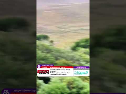 Neve no Rio Grande do Sul