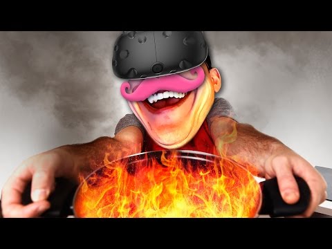 FIRE IN THE KITCHEN!! | Job Simulator - VIVE