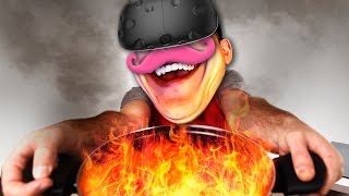FIRE IN THE KITCHEN!! | Job Simulator - VIVE