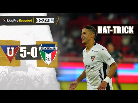 HAT TRICK DE ARCE y GOLEADA de LDU | Liga de Quito 5-0 Imbabura | LigaPro 2024