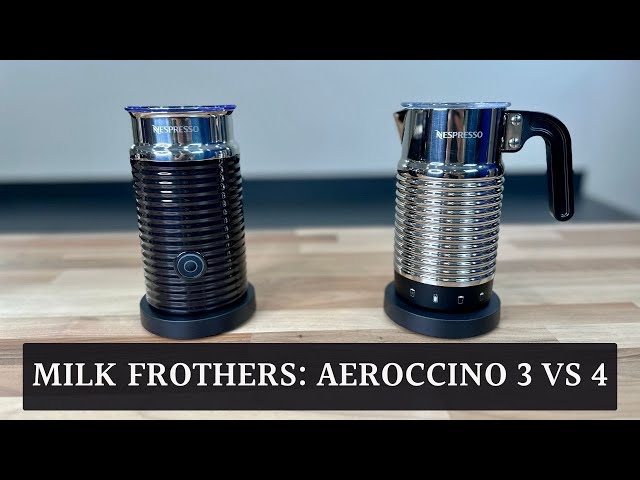 Vídeo relacionado con Nespresso Aeroccino 3 - Máquinas para hacer espuma de leche, color negro (importado de Alemania)