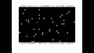 Galaxy Warrior/Startrek for the ZX81