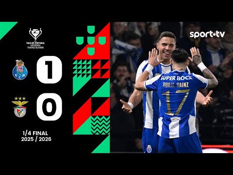 Resumo: FC Porto 1-0 Benfica - Taça de Portugal | sport tv